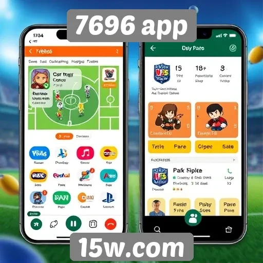 Novas funcionalidades do 7696 app para jogadores