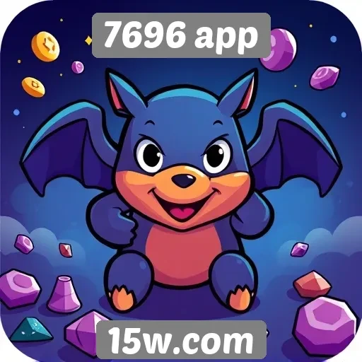 7696 app oferece variedade de jogos online